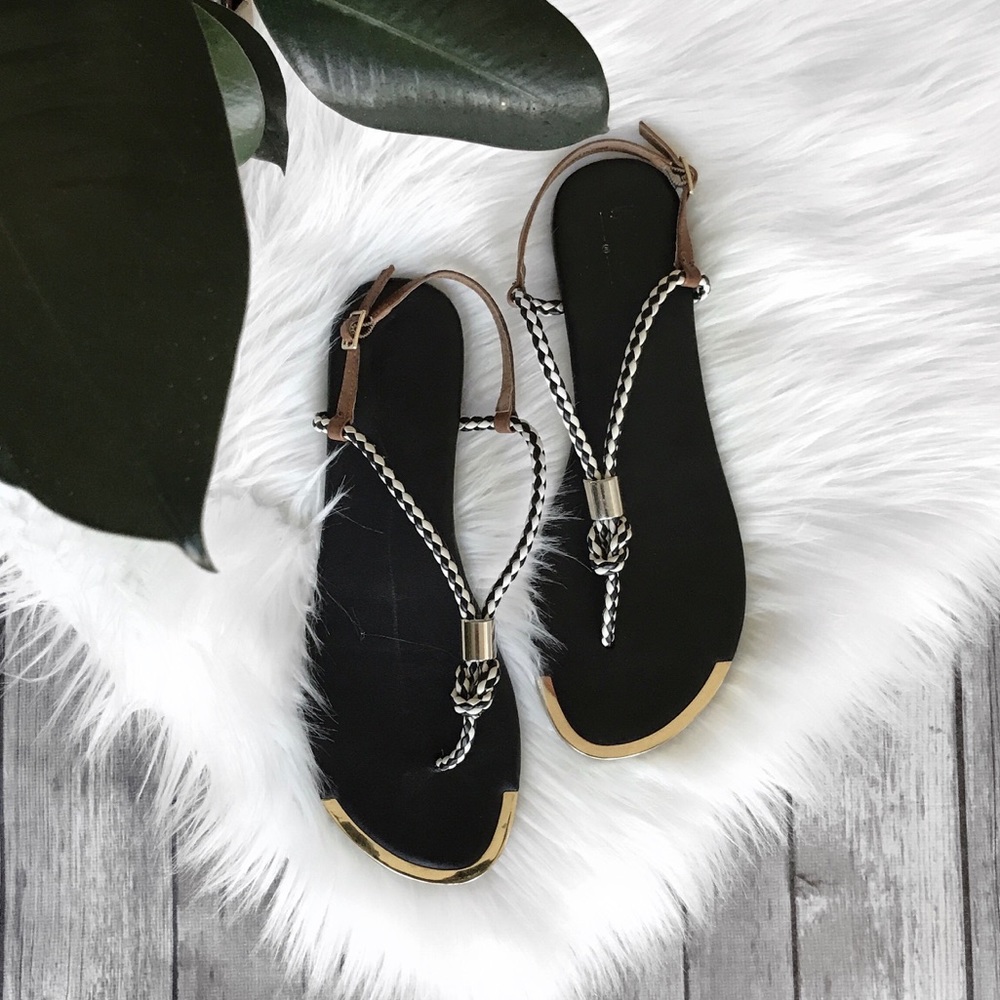 • Rope Thong Sandals •