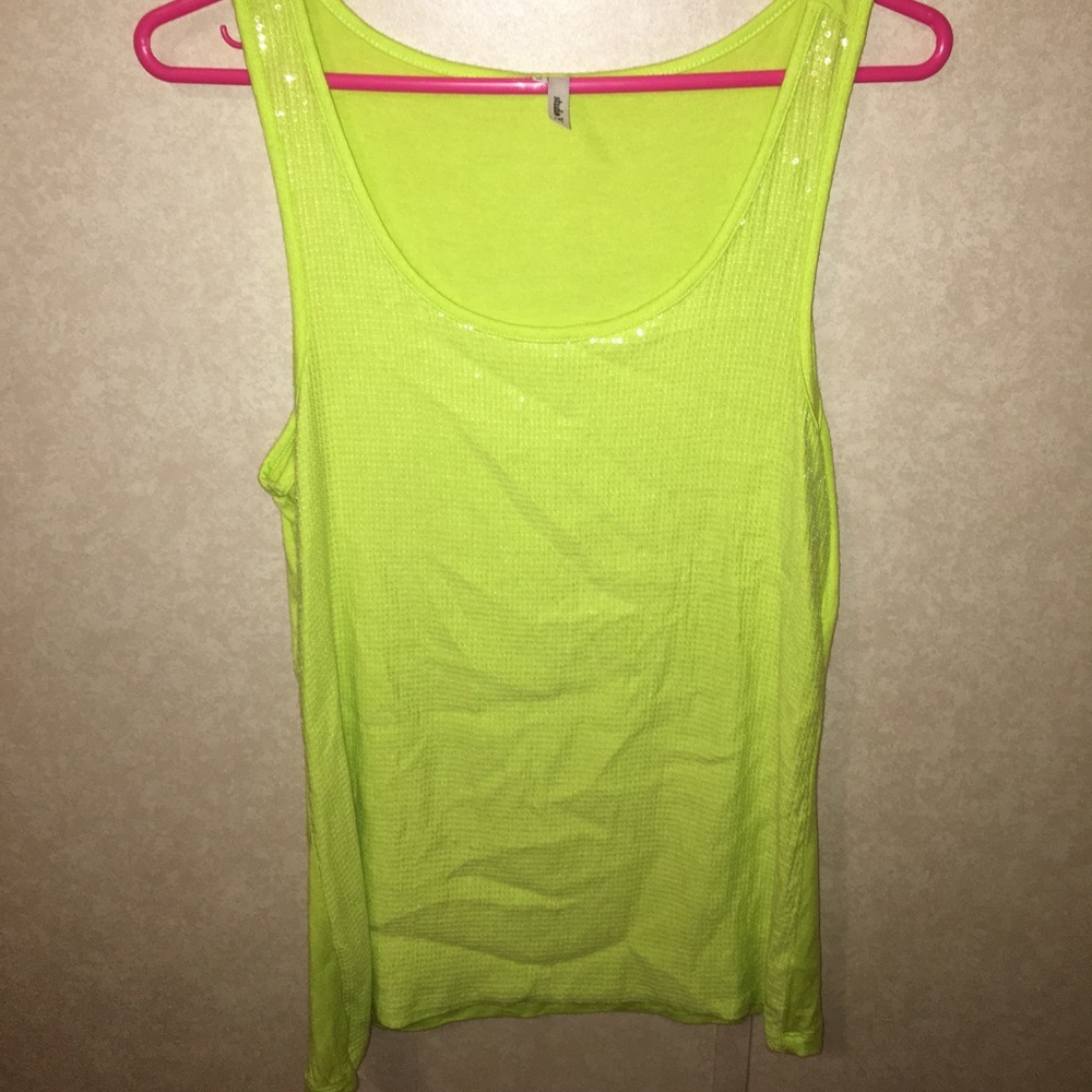Sequined Tank Top