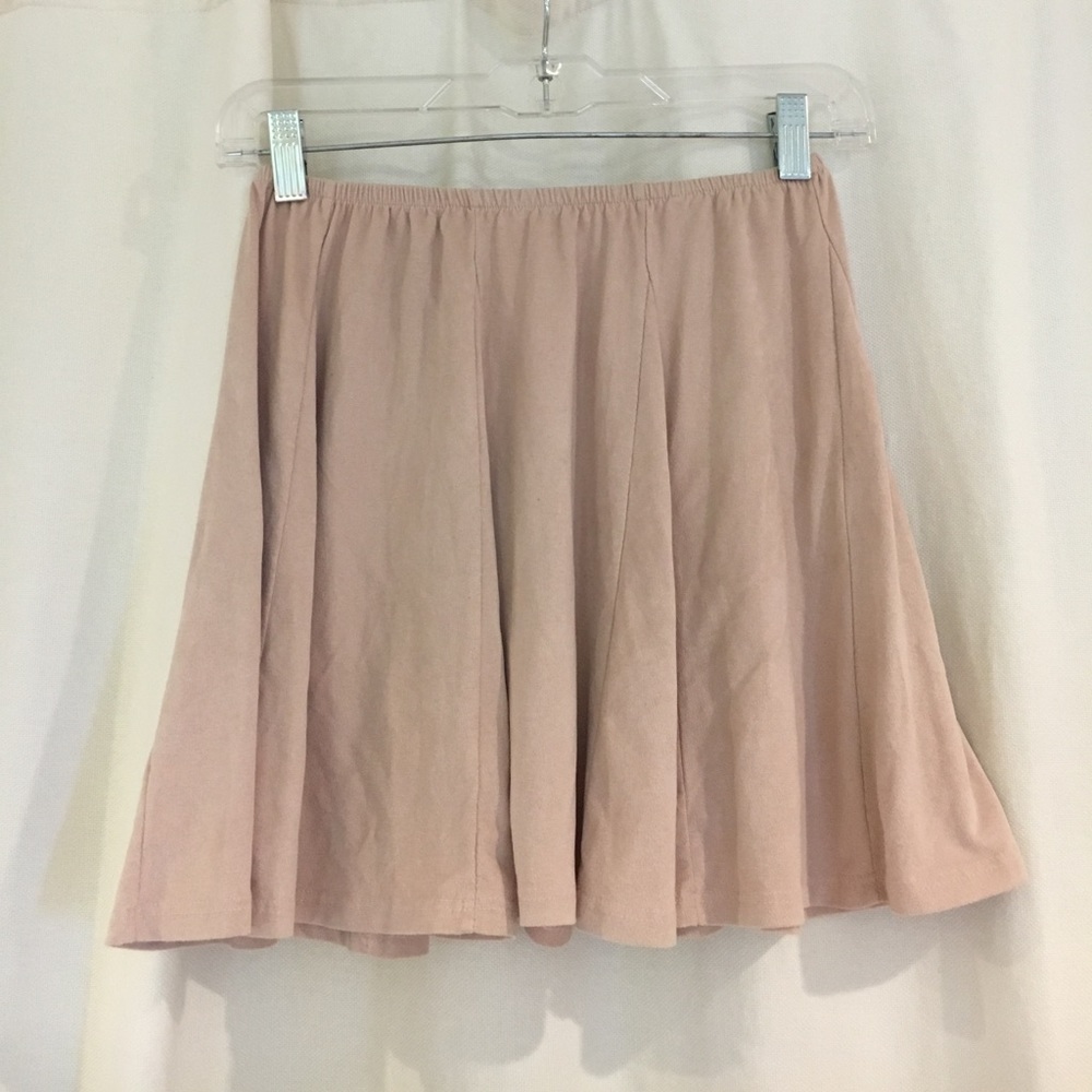 Baby pink skirt