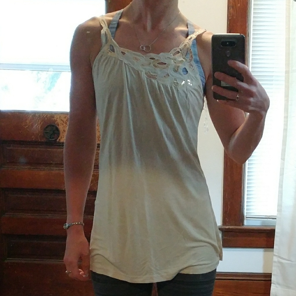 Sequin tank top from Maurices