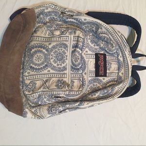 Jansport blue mandala backpack