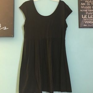 Black babydoll dress
