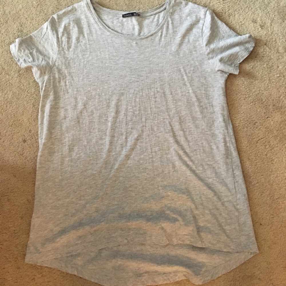 Zara light gray tshirt