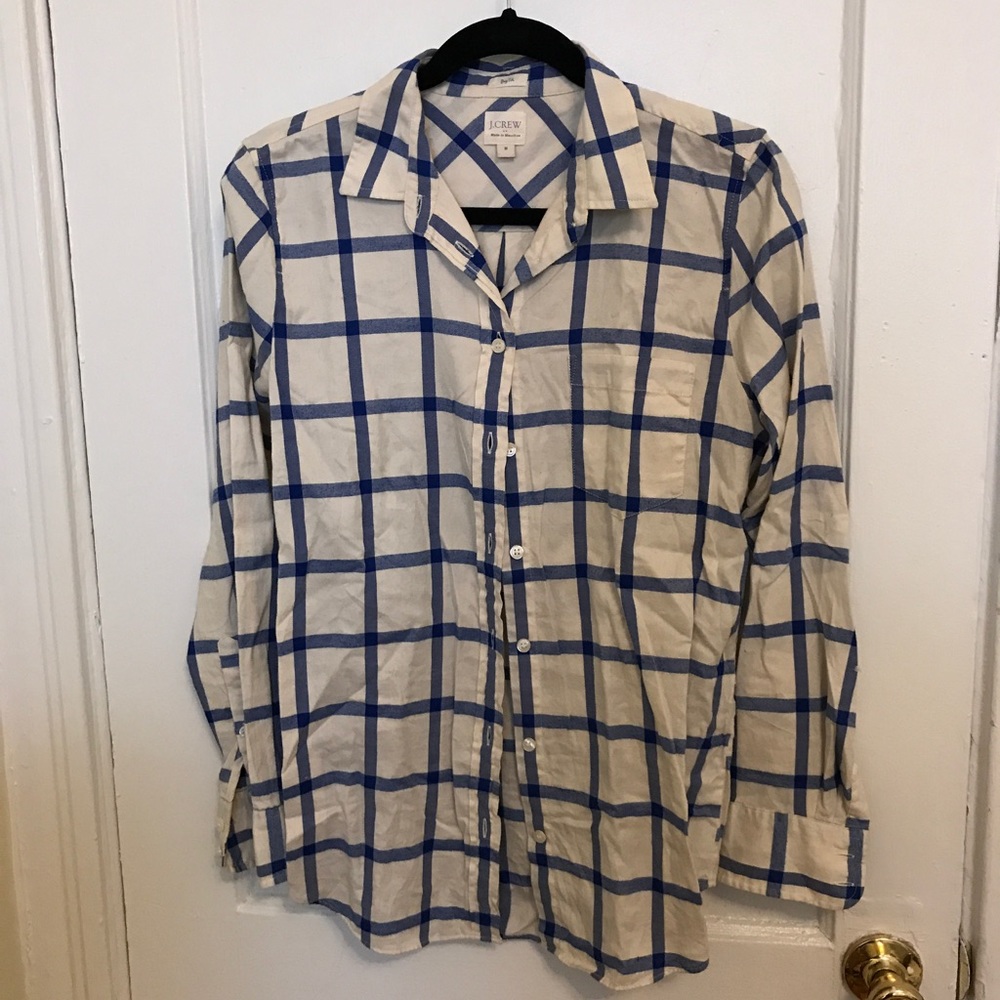J. CREW BUTTON UP SHIRT