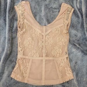 H&M Lace Crop Top Size 4