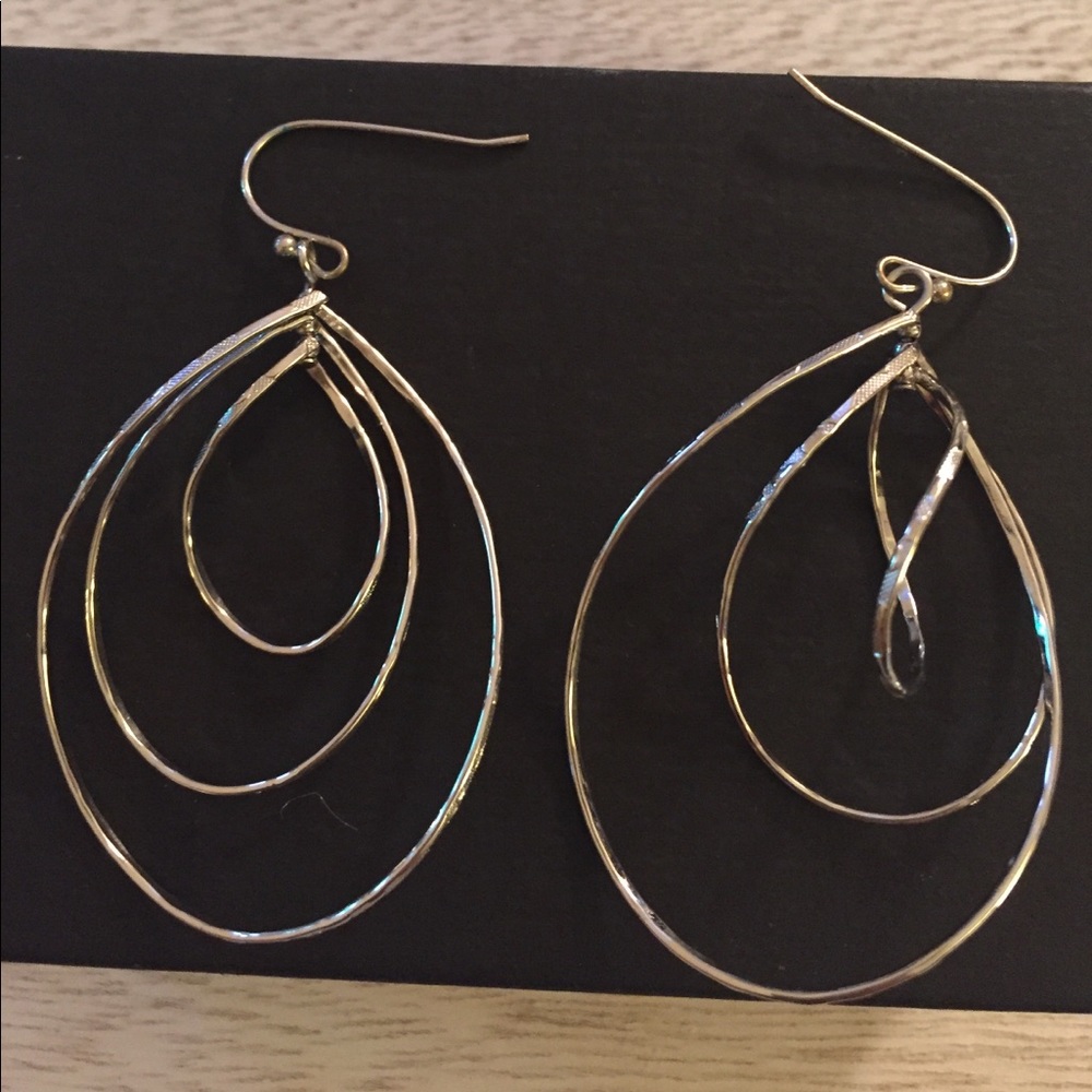 💕BUNDLE OF 5 SILVER EARRINGS💕 - Picture 2 of 5