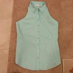 NWOT Sleeveless top (seafoam)