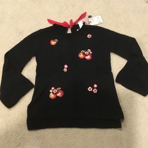 NWT Women's LC Lauren Conrad Apple Sweater sz S