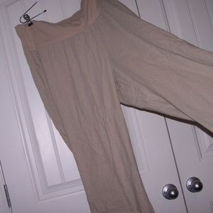 PLUS OLD NAVY WIDE LEG LINEN PANTS