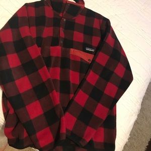 plaid patagonia. worn once