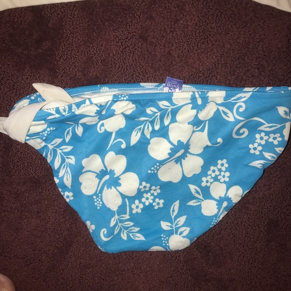 Girls blue & white Bikini, size 12, good condition - Picture 2 of 3