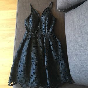 Hollow Mini Dress