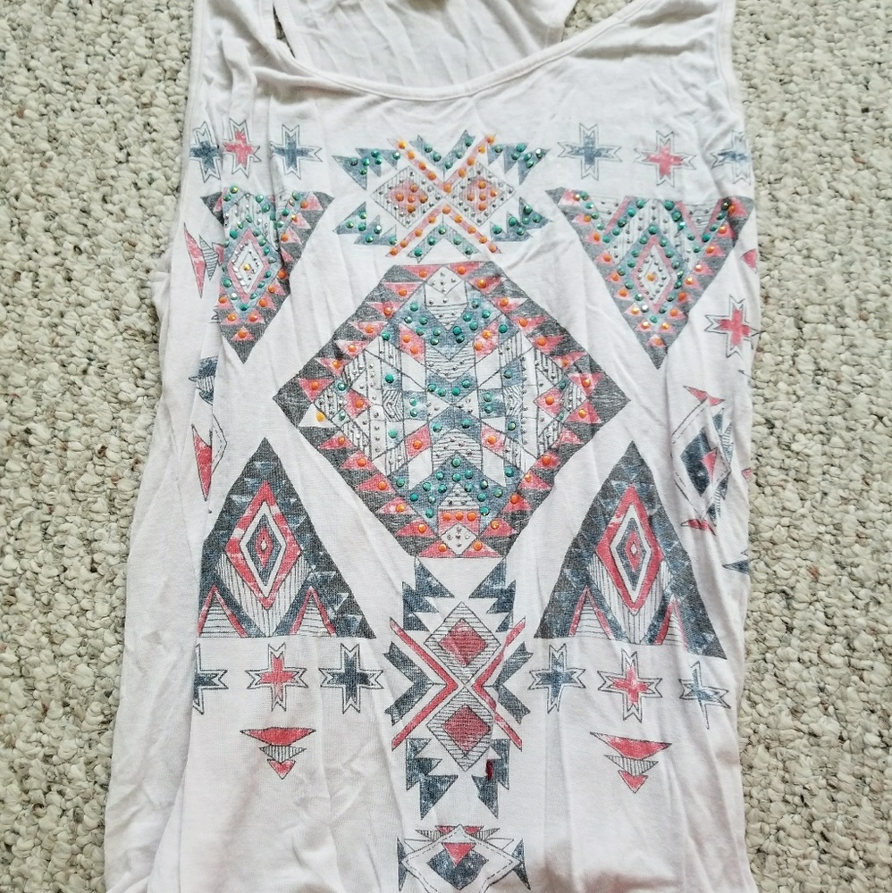 Print Summer Tank Top