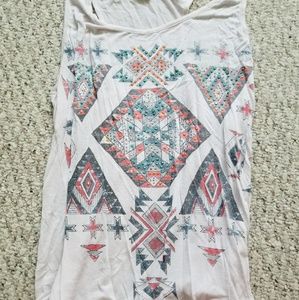 Print Summer Tank Top