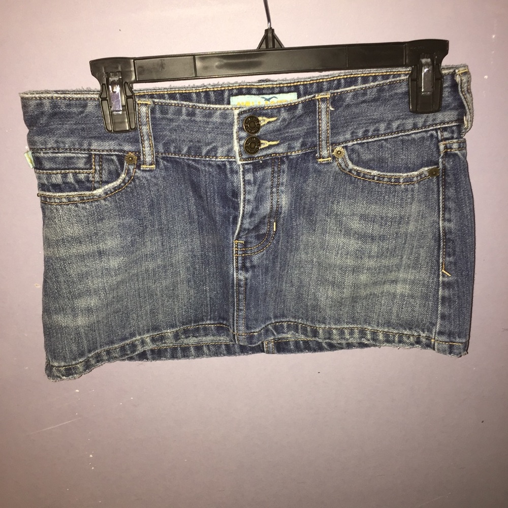 Y2K vintage Hollister ultra Mini denim skirt