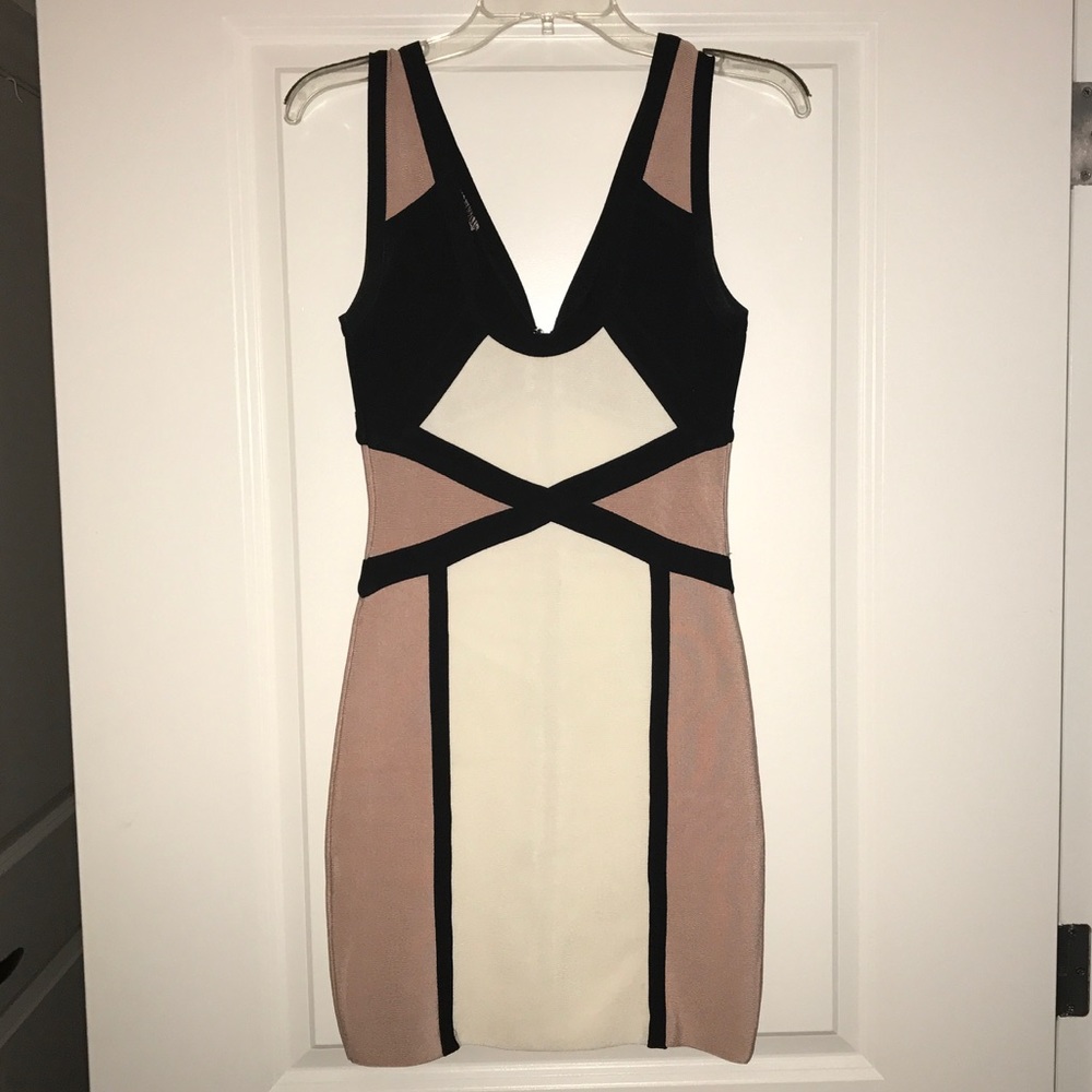 Bebe bandage dress *ONE DAY SALE!*
