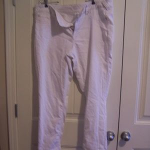 PLUS WHITE SKINNY JEANS