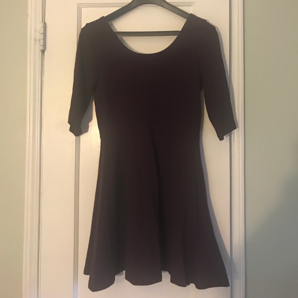 Deep purple Size M express skater dress