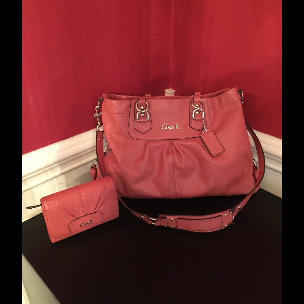 Coach Bag & Wallet Set