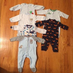 9 month boys pajamas bundle