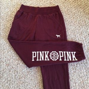 Victoria's Secret PINK Sweat pants size small