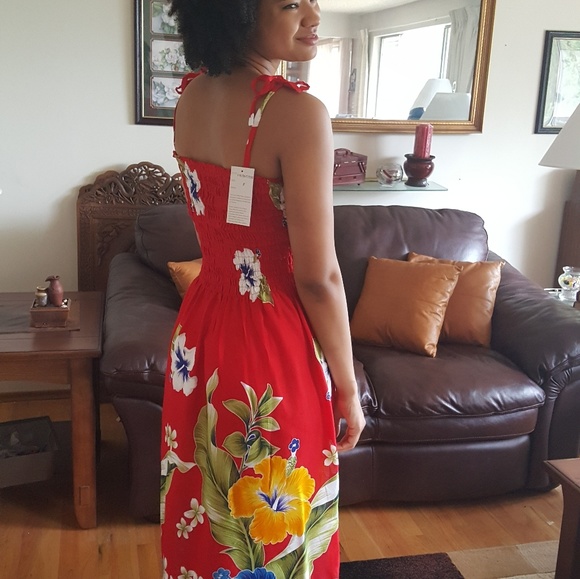 Sundress...maxi....spaghetti strap - Picture 4 of 4