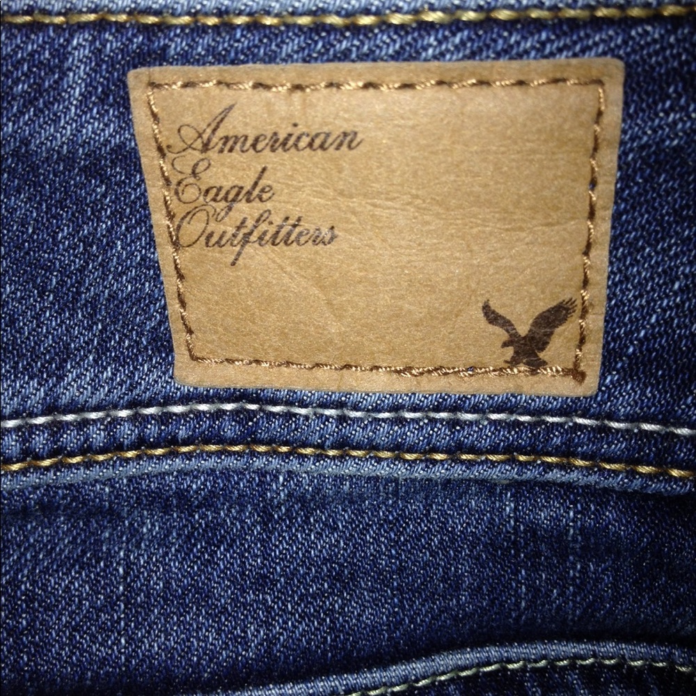 American Eagle slim boot cut jeans stretch 0 - Picture 4 of 6