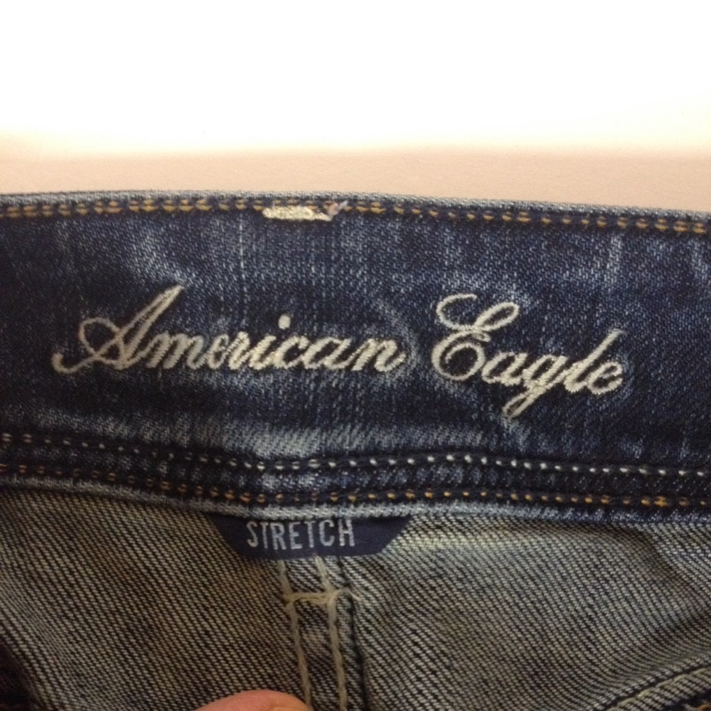 American Eagle slim boot cut jeans stretch 0 - Picture 5 of 6
