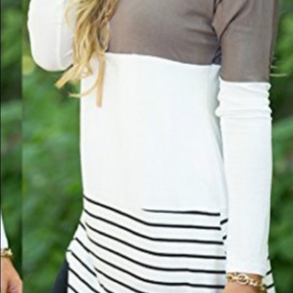 Back lace color top long sleeve from the US New! - Picture 8 of 8