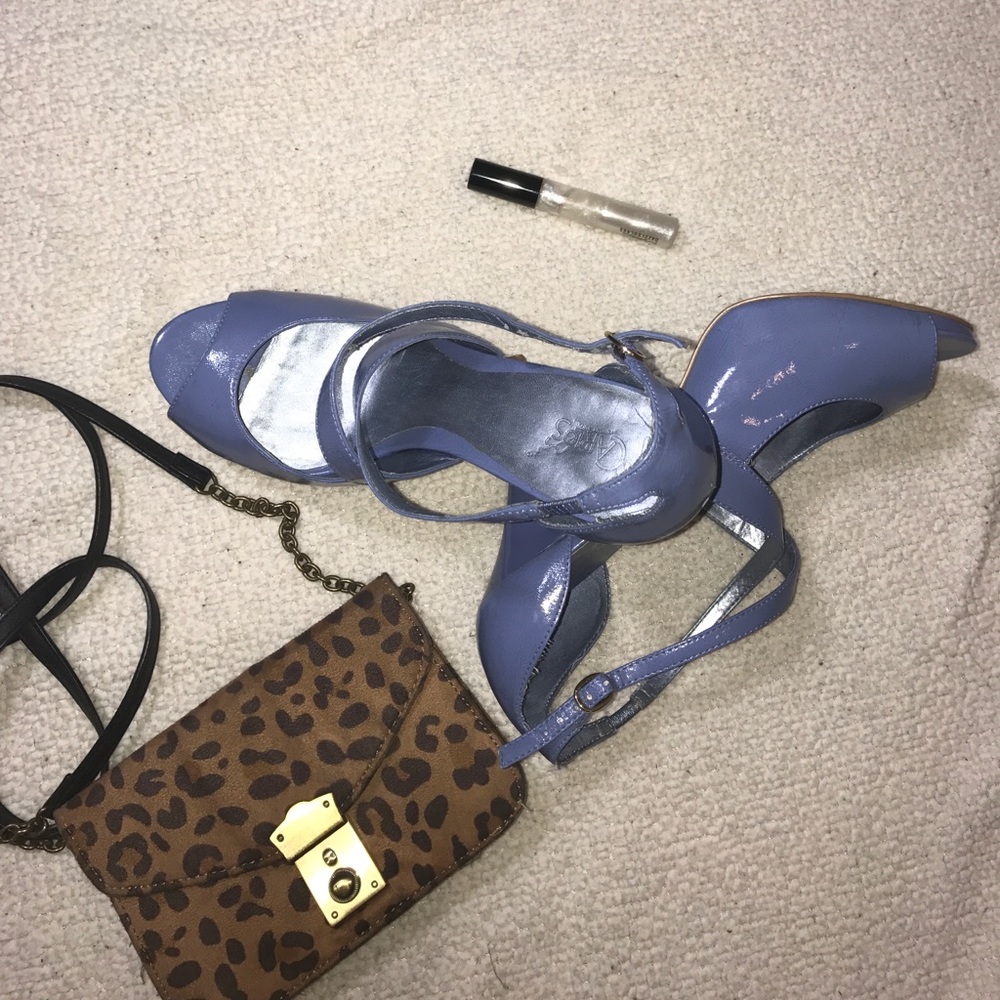 Blue heels