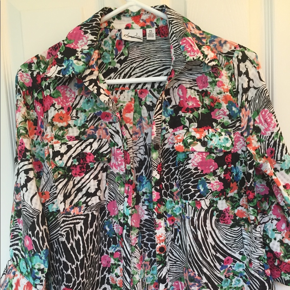 Ladies button down shirt
