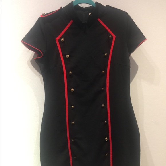 Hell Bunny Dresses & Skirts - PUP Hell Bunny Military Marlene XL Minidress