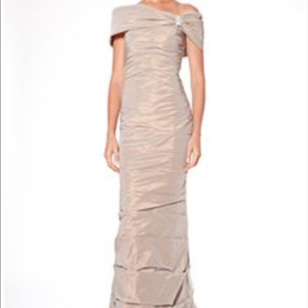 Teri Jon Taffeta Evening dress