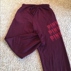Victoria's Secret PINK Sweat pant small