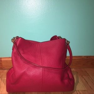 Purse red coach