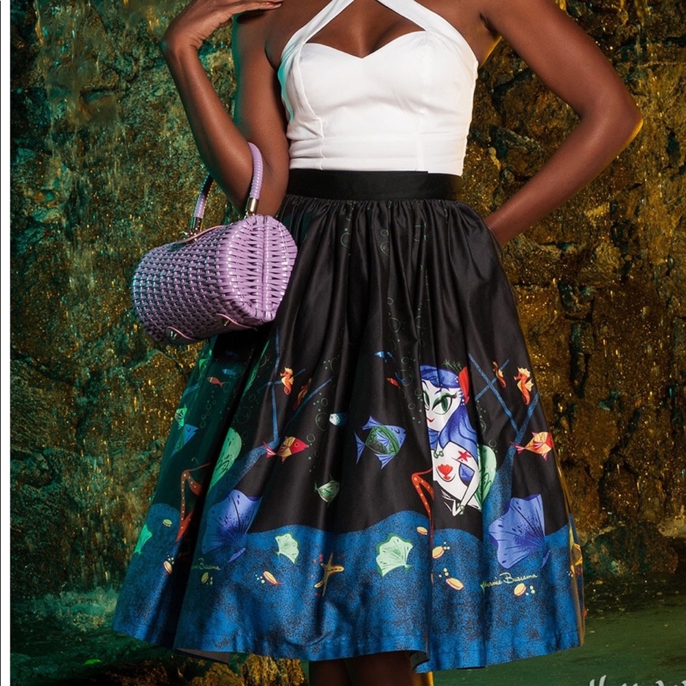 Mermaid Mexican Circle Skirt