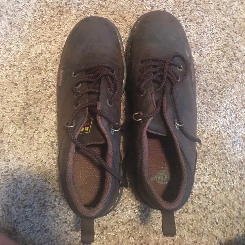 Doc Marten steel toe dress shoes
