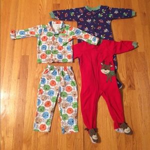 18 month pajamas bundle