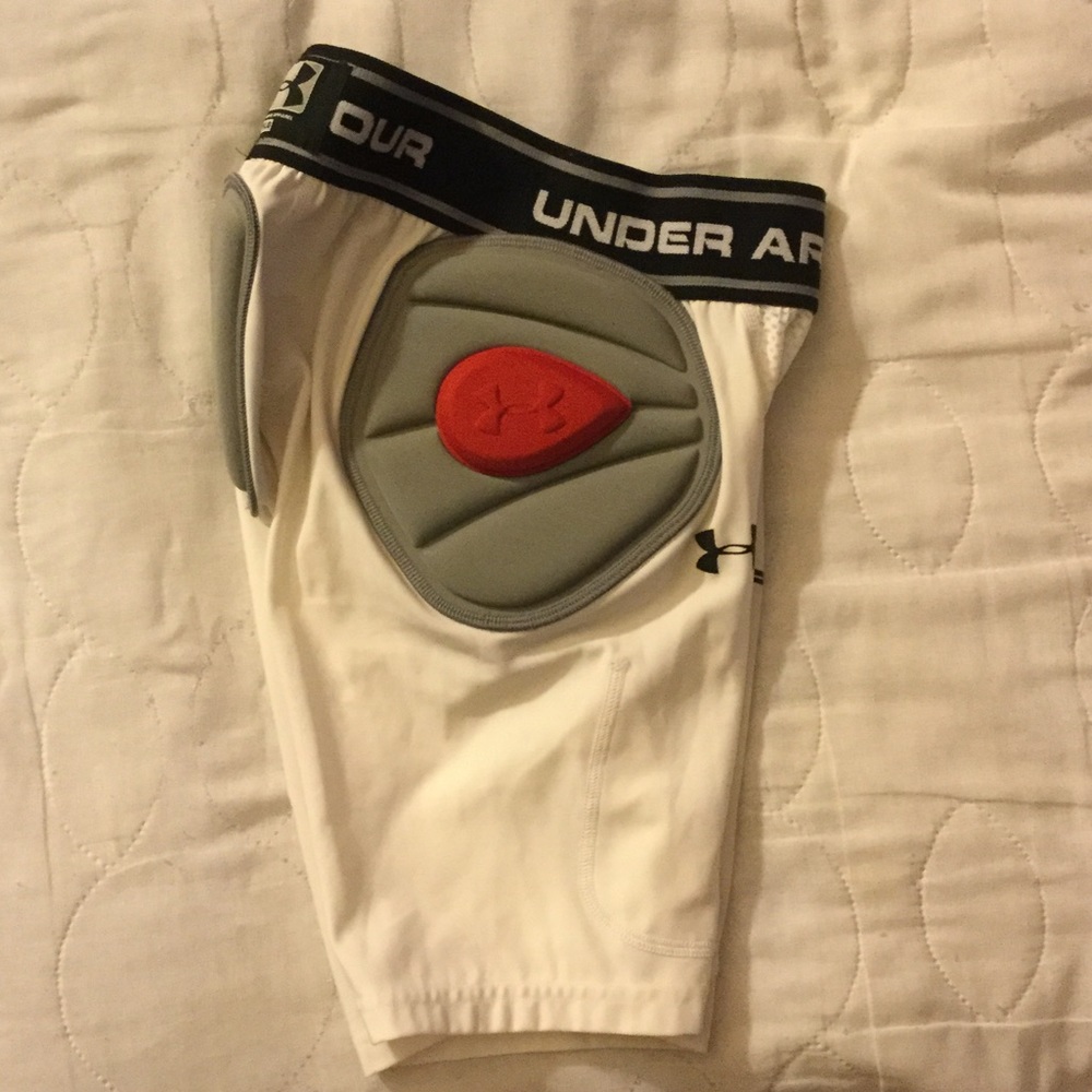 Underarmour football padded shorts