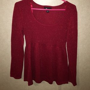 Sparkly Red Sweater