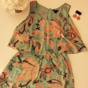 H&M Shorts Romper Pastel Colors, size 8, Like New