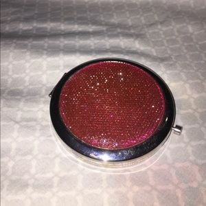 Bejeweled compact mirror