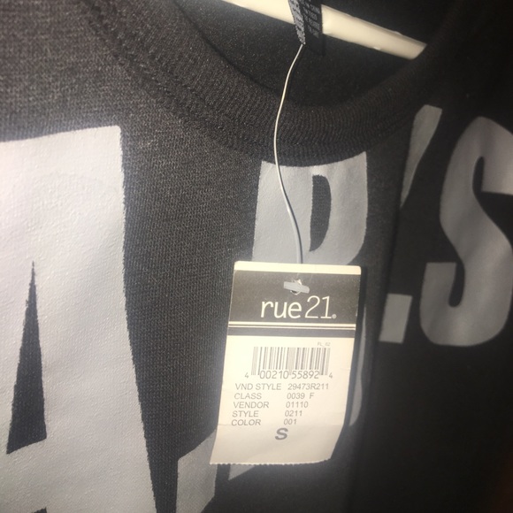 RUE 21 SHIRT CROP/LONG SLEEVE SHIRT! get it!!!!💖 - Picture 5 of 7