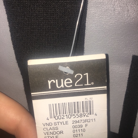 RUE 21 SHIRT CROP/LONG SLEEVE SHIRT! get it!!!!💖 - Picture 7 of 7