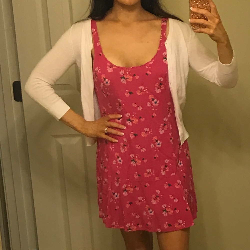 Old Navy 3/4 sleeve white cardigan