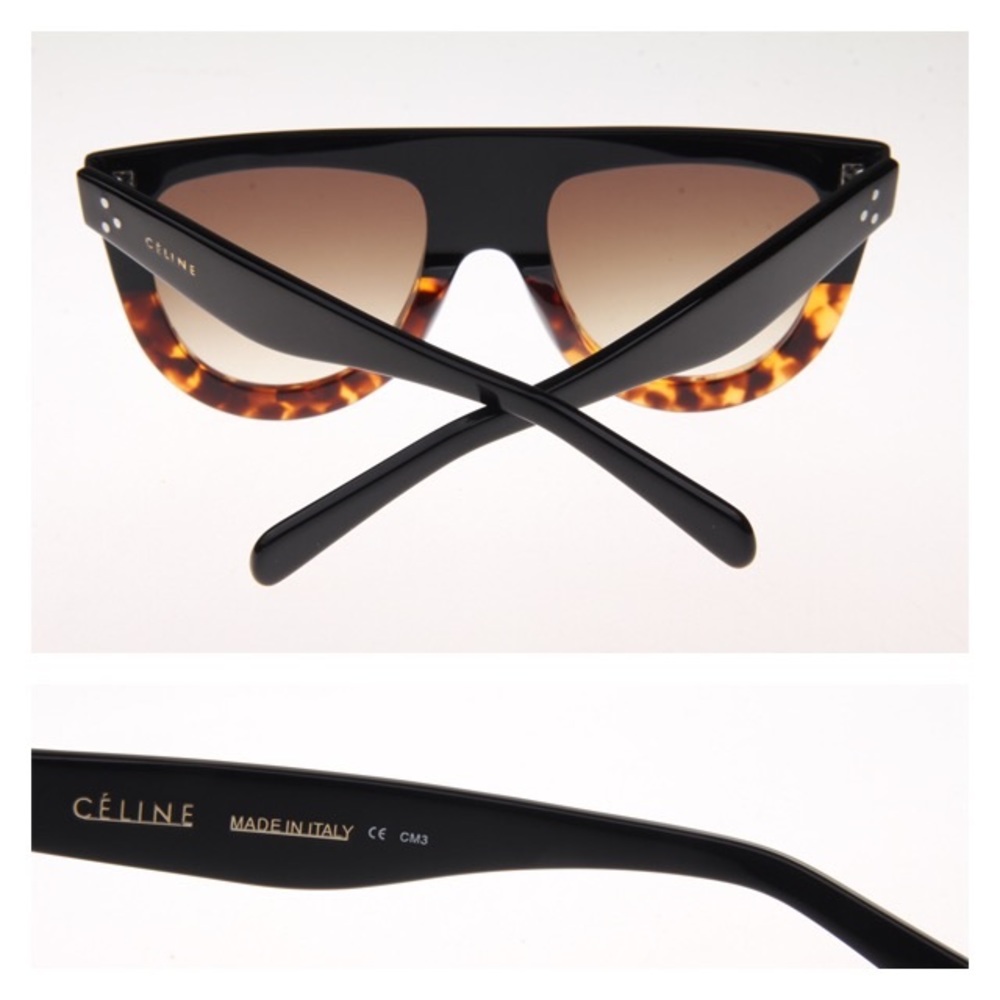 Celine Andrea Sunglasses in Black Tortoise CL41398 - Picture 3 of 8