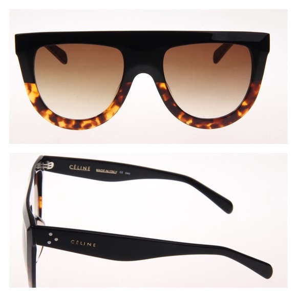 Celine Andrea Sunglasses in Black Tortoise CL41398 - Picture 2 of 8
