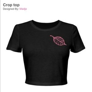 Crop too tee design by madje