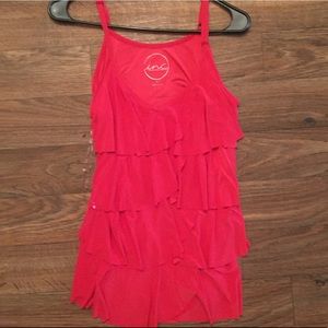 INC International Concepts Ruffled Tank