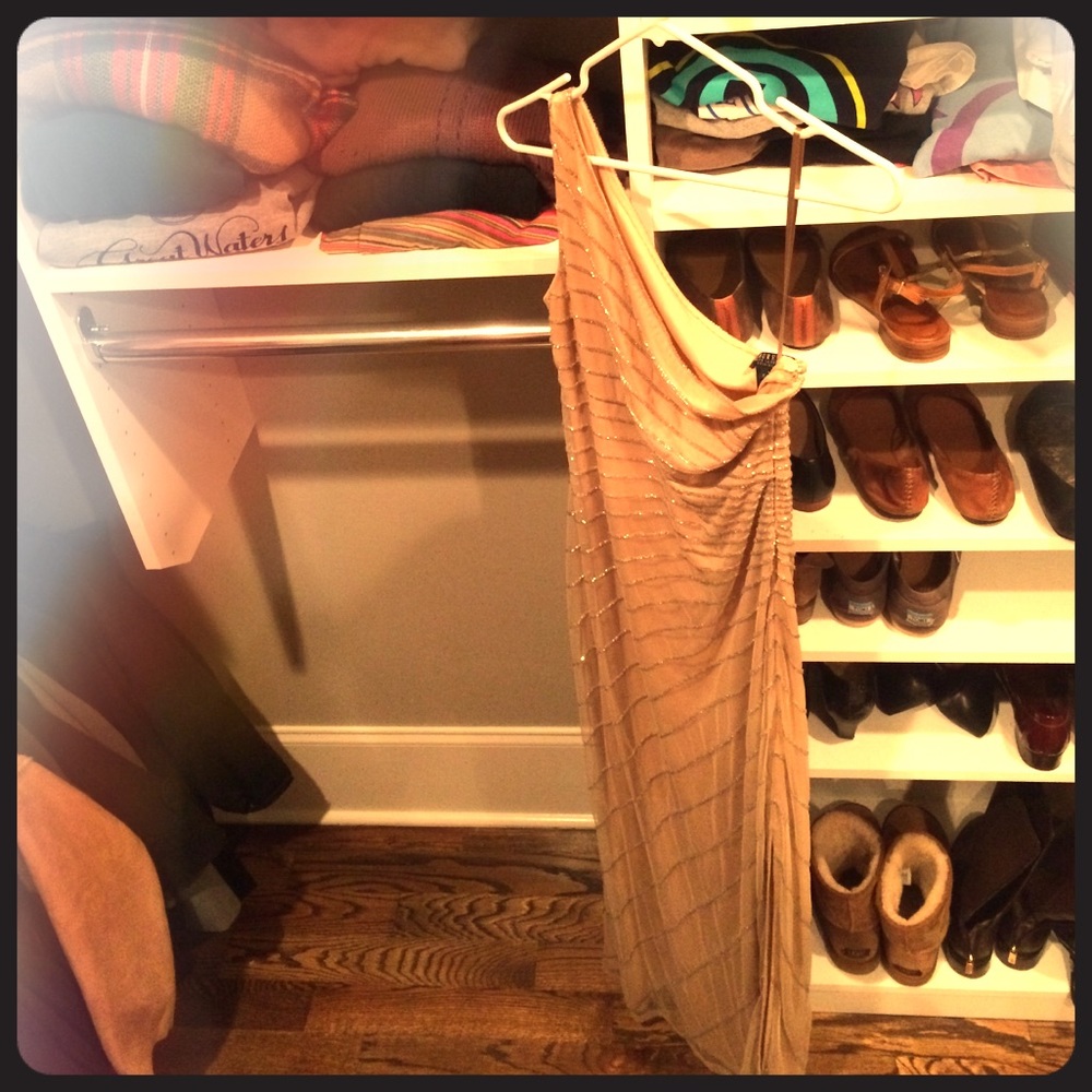 Ralph Lauren sz 8 asymmetrical evening gown